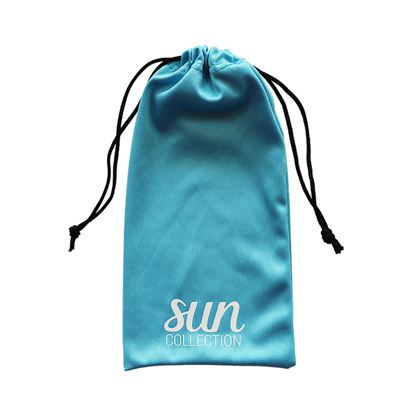 Custom logo Soft phone bag microfiber fabric glasses pouch