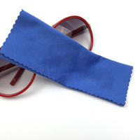 Custom logo printed microfiber spectacles cloth