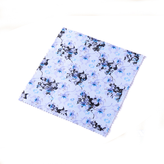 Wholesale custom print microfiber jewelry  cleaning cloth