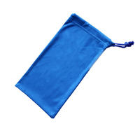 Microfiber Drawstring Bag Sunglass Custom Pouch