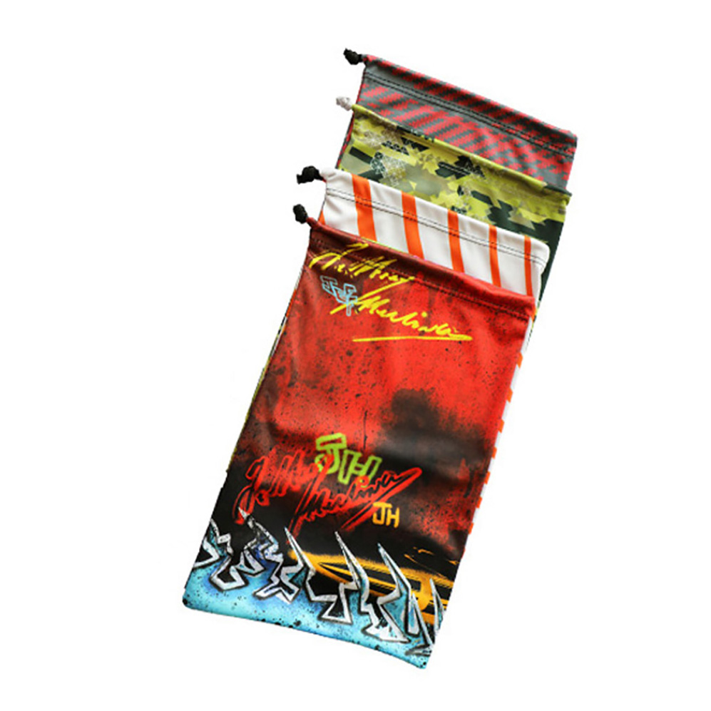 Custom Heat Transfer Printing Microfiber Sunglass Pouches Microfiber Phone Pouch