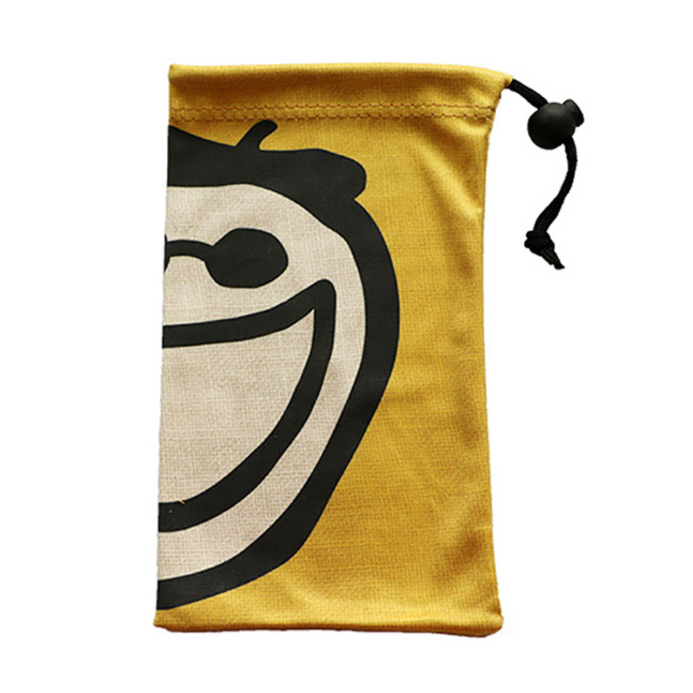 Wholesale Heat Transfer Printing Microfiber  Drawstring Glasses Pouch