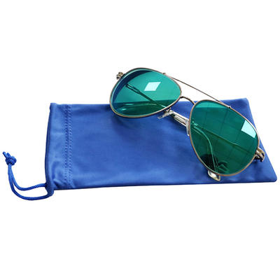 wholesale Soft Drawstring Custom Microfiber Sunglasses Bag