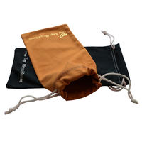 Custom Microfiber Pouch Drawstring Bag Sunglasses