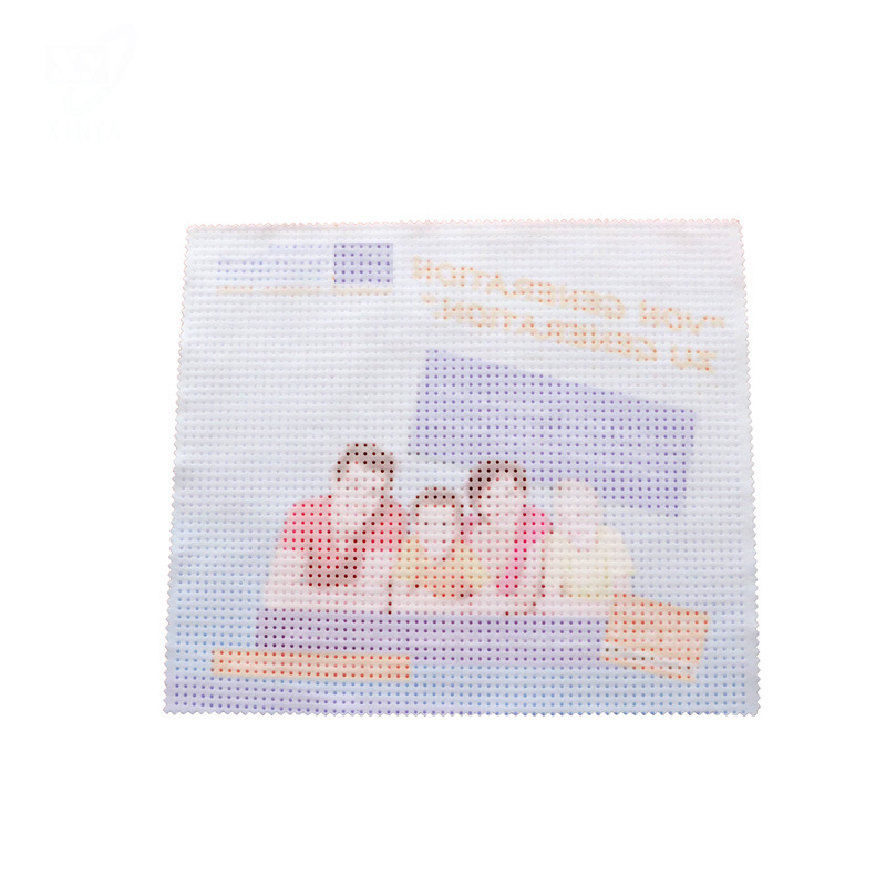 Personalized Microfiber Eyeglasses Cleaning Cloth Eyeglass Cleaner with Silicone