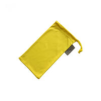 Solid Color Microfiber  Eyeglass Pouch