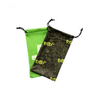 Double-Side Drawstring Microfiber Mobile Phone Pouch