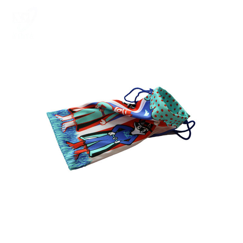 Wholesale Soft Pouch  Heat Transfer Printing Glasses Pouch
