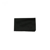 Custom Black Color Microfiber Wipe Cloth for Eyewear